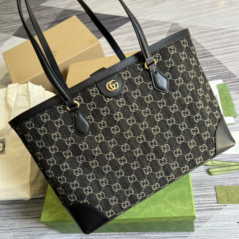AAA Replica Gucci Ophidia 631685 medium tote with Web Bag